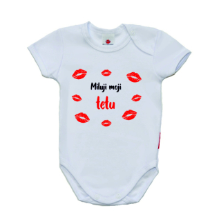 Vtipné body pro miminka, Gama, krátký rukáv, Teta