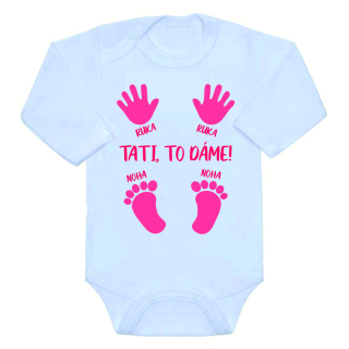 Vtipné body pro miminko Gama Tati, to dáme! holčičí