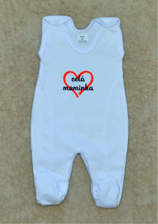 Dětské dupačky Gama bílé Celá maminka