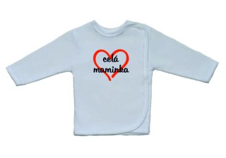Kojenecká košilka Gama celá maminka