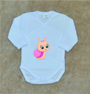 Kojenecké zavinovací body Gama růžový šneček