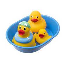 Hračka do koupele Tullo kačenky v modré vaničce
