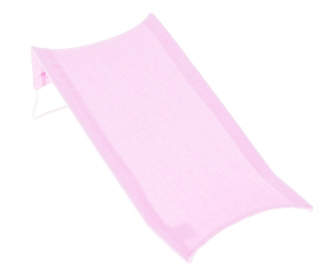 Látkové froté lehátko do vaničky Tega Baby – růžové