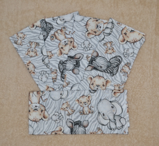 Látkové pleny s potiskem New Baby safari animals baby