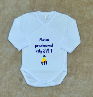 Dětské vtipné body, Gama, bílé zavinovací, celý svět