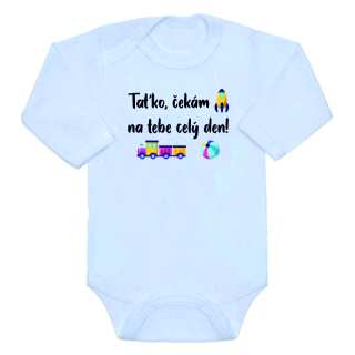 Kojenecké vtipné body Gama, čekám celý den