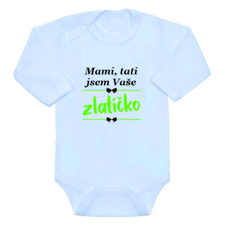 Kojenecké vtipné body Gama, vaše zlatíčko