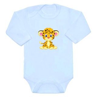 Dětské body Gama roztomilé zvířátko, sedící gepard