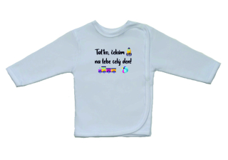 Kojenecká košilka s potiskem Gama, celý den