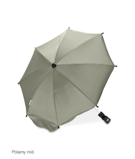 Univerzální slunečník na kočárek Sensillo světle šedý – ochrana před sluncem