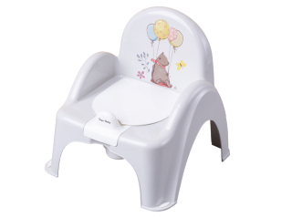 Dětský nočník křesílko Tega lesní pohádka šedý