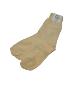 Dětské pletené ponožky sv.žluté 19-20 B11, Výprodej