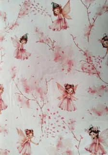 Potisk plátna č.404 víla Zuběnka