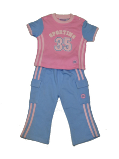 Dívčí sportovní TOP Wcollection ADELE 2dílný Výprodej