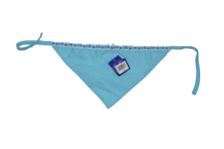 Holčičí šátek tyrkysový kytička Výprodej