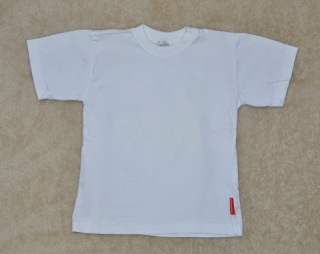 Dětské tričko Kuličky bílé vel.110