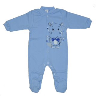 Dětský overal Gama modrý Hippo vel.68