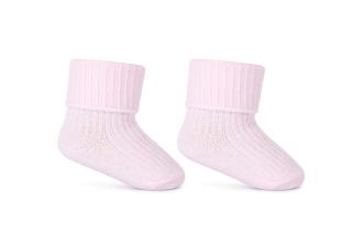 Kojenecké ponožky BE SNAZZY bavlněné růžové vel.3 6-9 měsíců
