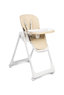 Dětská jídelní skládací židlička CARETERO Megalo beige