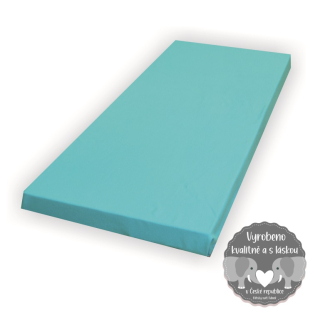 Prostěradlo do dětské postýlky Dětský svět jersey/mako tmavě tyrkysové 60x120cm