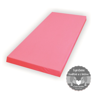 Prostěradlo do dětské postýlky Dětský svět jersey/mako středně růžové 70x140cm