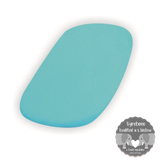 Prostěradlo do kočárku Dětský svět tmavě tyrkysové