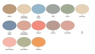 Barevnice Mušelín - Barevnice umožňuje zvolit barevné provedení našich vlastních výrobků přesně podle vašich představ.