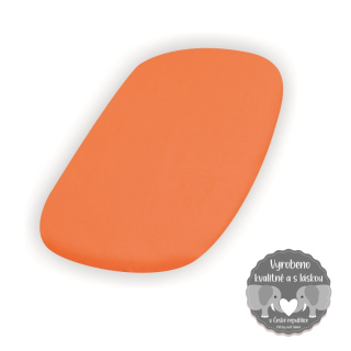 Prostěradlo do kočárku Dětský svět XXL oranžové
