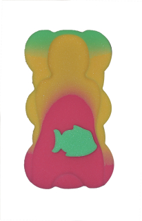 Lehátko do vaničky Badum Maxi duhové růžové