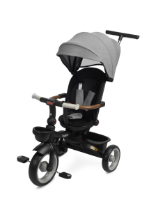 Multifunkční tříkolka Saber šedá