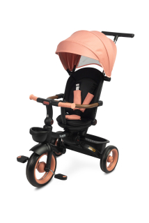 Multifunkční tříkolka Saber světle růžová