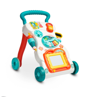 Dětské chodítko TOYZ tyrkysové – interaktivní chodítko pro děti 👶