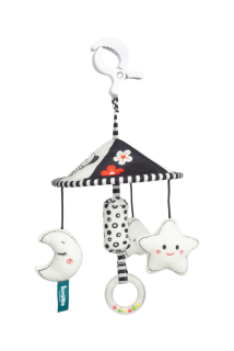 Kolotoč na kočárek Sensillo, Black&White, hvězdičky
