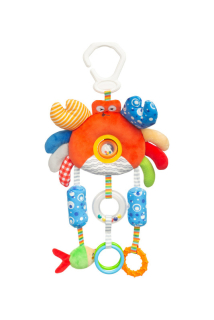 Plyšová závěsná hračka na kočárek Sensillo Krab