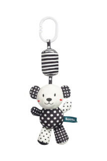 Plyšová hračka na kočárek s rolničkou Sensillo medvídek