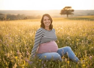 Mušelínový zavinovací šátek pro těhotné i po porodu Dětský svět starorůžový 4 m 🤰🌸