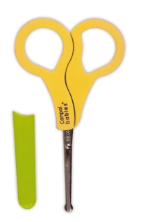 Kojenecké nůžky s kulatou špičkou a krytem Canpol babies