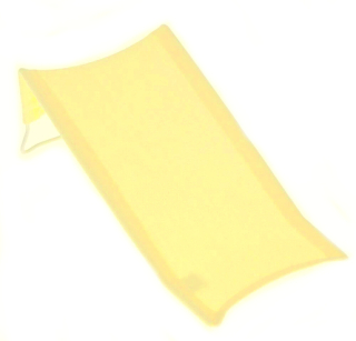 Lehátko do vaničky Tega froté krémovožluté