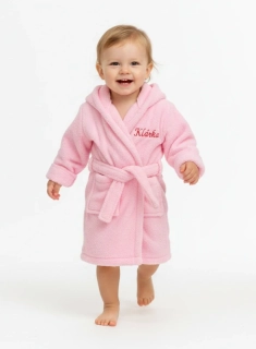 Dívčí župan se jménem Dětský svět Lama růžový