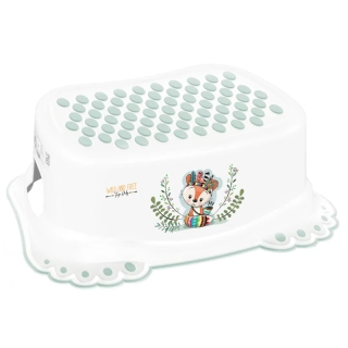 Dětské protiskluzové stupátko Tega Baby Wild & Free liška bílé