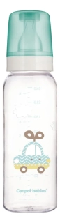 Láhev skleněná s úzkým hrdlem Canpol babies TOYS 240ml