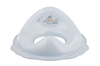 Dětské WC sedátko MALTEX Velryba Minimal – Satin Blue