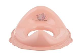 Dětské sedátko na WC MALTEX Sloník Minimal – Peach Rose