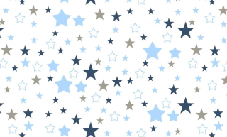 Potisk plátna č.425 hvězdy