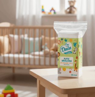 Bavlněné kosmetické tampony DADA Everyday 60 ks