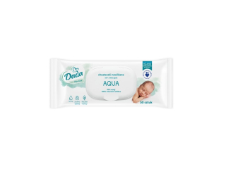 Dětské vlhčené ubrousky DADA Pure Care Aqua 52 ks