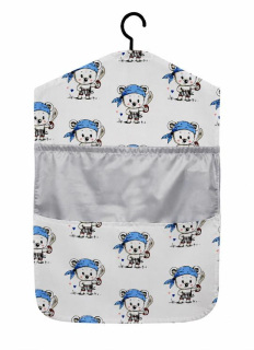 Kapsář do školky na ramínko Dětský svět Modrošedý pirát 👦🏴☠️