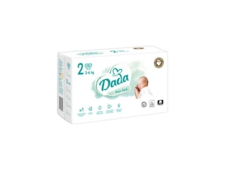 Dada Pure Care 2 (3–6 kg) – jednorázové plenky, 35 ks