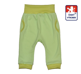 Kojenecké letní kalhotky Dětský svět zelené