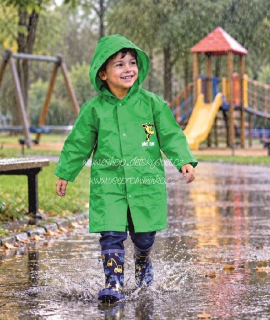 Dětská pláštěnka do deště Viola zelená vel. 90 – dětská pláštěnka 🌧️💚